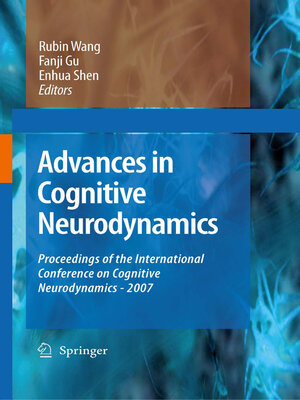 cover image of Advances in Cognitive Neurodynamics
